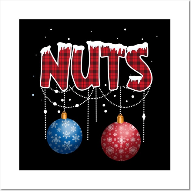 Chest Nuts Christmas Matching Couple Chestnuts Wall Art by fenektuserslda